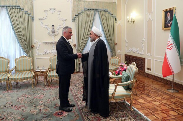 Pres. Rouhani receives Armenias deputy PM in Tehran