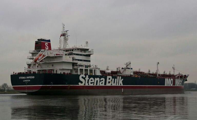 IRGC says captures British oil tanker in Strait of Hormuz