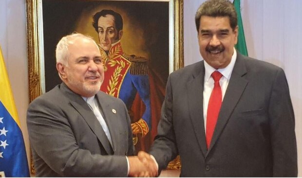 Zarif, Maduro discuss bilateral ties