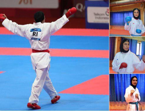 Iran karatekas shine in AKF Seniors Championship in Uzbekistan