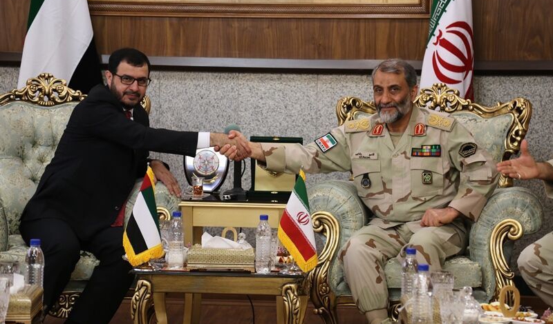 Iran, UAE vow to strengthen diplomatic, border ties