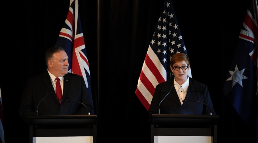 Washington urges Australia to be partner in confronting Iran in Persian Gulf standoff