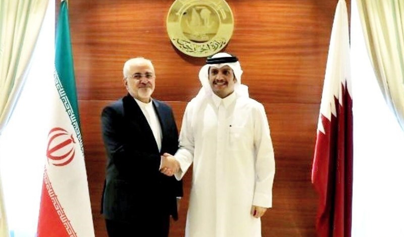 Iran, Qatar review developing bilateral ties