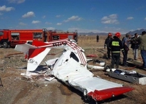 Plane crash kills man, woman in Iran