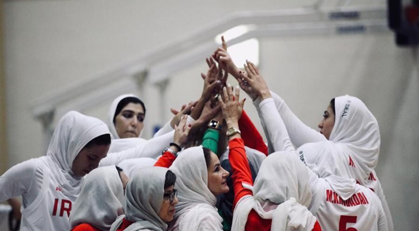 Iran women basketball team hits Jordan in West Asian champs