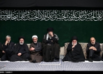 Photos: Ayatollah Khamenei attends a Muharram mourning ceremony on the night of Ashura  <img src="https://cdn.theiranproject.com/images/picture_icon.png" width="16" height="16" border="0" align="top">