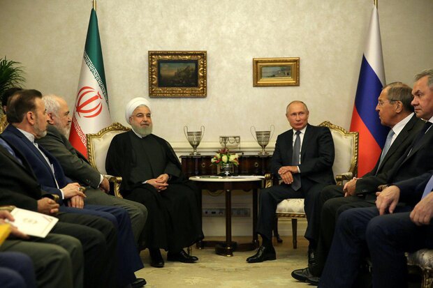 Rouhani meets with Putin in Ankara
