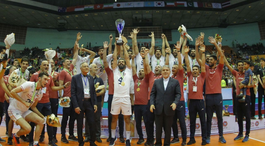 Iran win Asian volleyball championship title