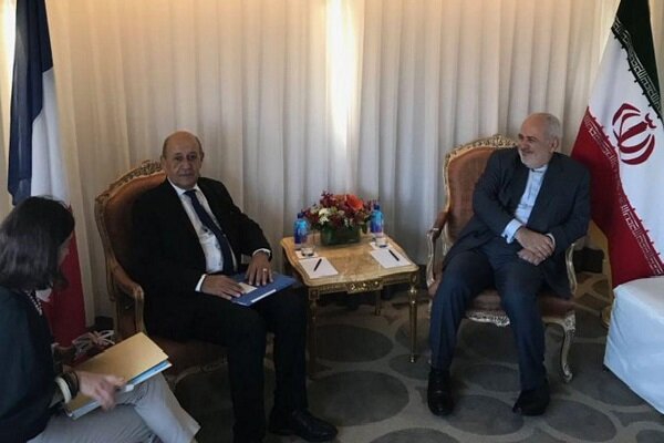 Irans Zarif meets with French, Danish counterparts in NY