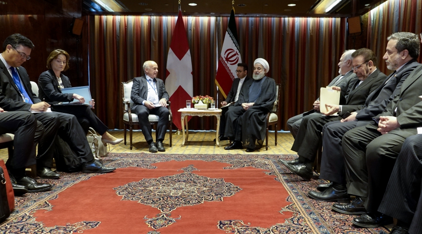 Iranian, Swiss Presidents stress deepening ties