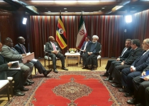 In a meeting with the Prime Minister of Uganda; President Rouhani invited to attend South-South Summit
