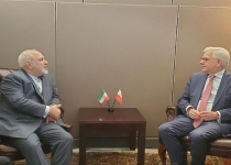 Zarif meets with Polish counterpart on sidelines of UNGA in NY