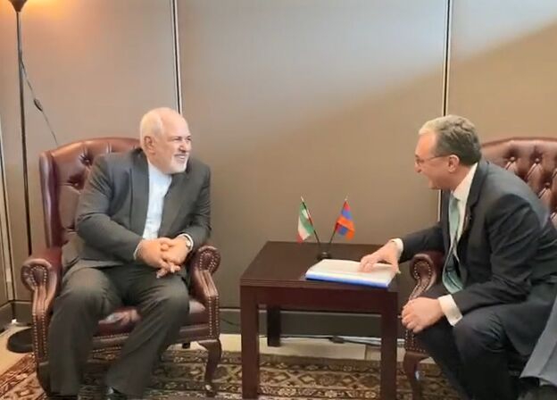 FM Zarif talks with Armenian counterpart on US economic terrorism
