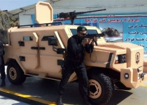 Irans Army unveils new tactical armored vehicles, smart robots