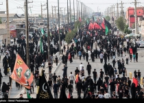 Photos: Large caravan of Arbaeen pilgrims leave Iran for Iraq  <img src="https://cdn.theiranproject.com/images/picture_icon.png" width="16" height="16" border="0" align="top">