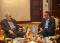 Iran health min., WHO chief meet in Tehran