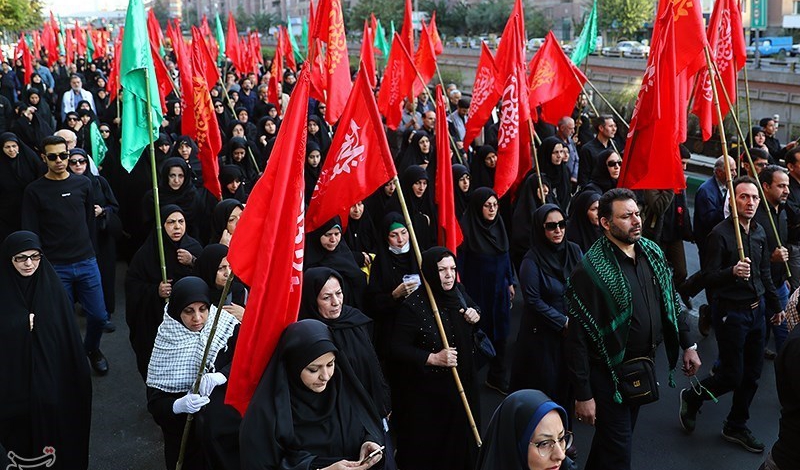 Grand procession held in Tehran to commemorate Arbaeen