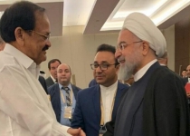 Indian VP meets with President Rouhani in Baku