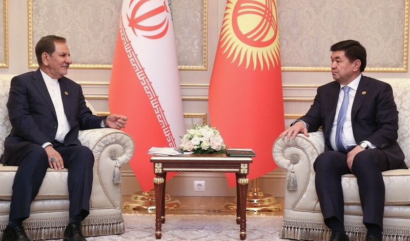 Iranian VP, Kyrgyz PM discuss closer ties