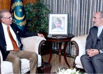 Pakistan president lauds Ayatollah Khamenei for strong support on Kashmir issue