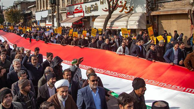 Tehran hosts massive pro-establishment rally