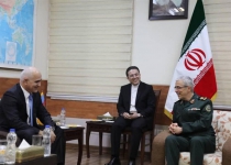 Irans top general, Azeri first deputy PM discuss closer security ties
