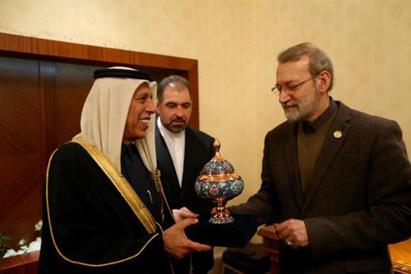 Iran welcomes any proposal to develop ties with Qatar: Larijani