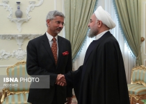 Photos: President Rouhani, Indian FM meet in Tehran  <img src="https://cdn.theiranproject.com/images/picture_icon.png" width="16" height="16" border="0" align="top">