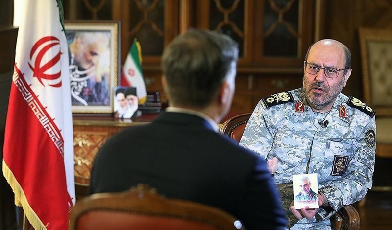 Irans response will be against military sites, adviser says