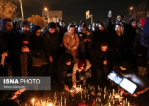 Iranian students hold vigils for Ukrainian plane crash victims