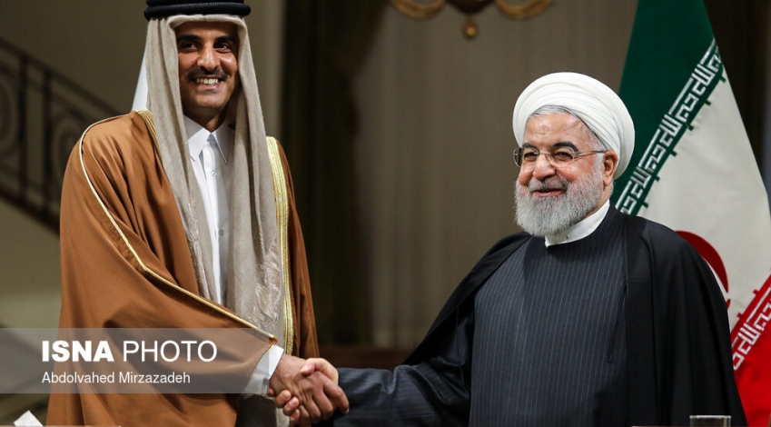 Qatar emir in Iran, calls for regional de-escalation at 