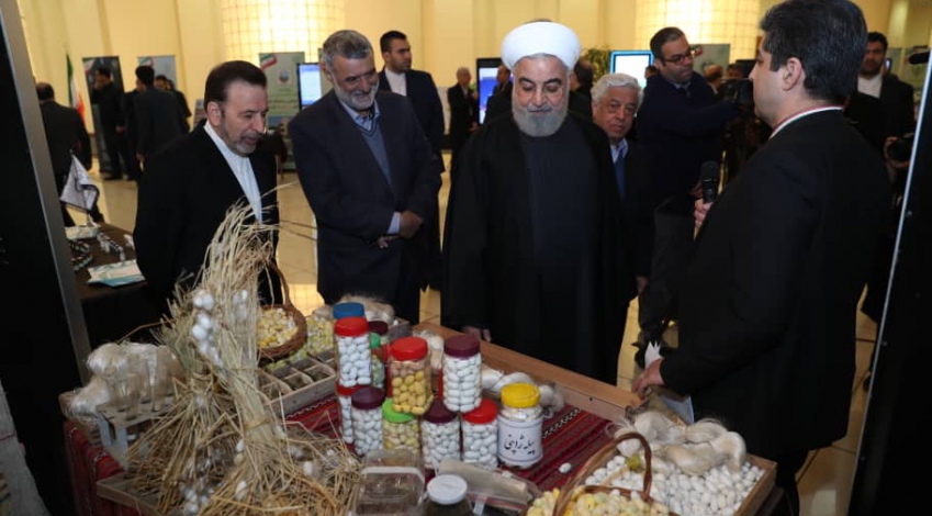 President visits agricultural achievements fair