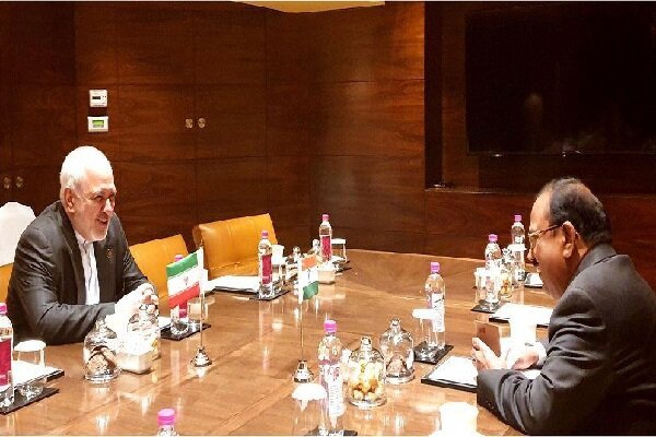 FM Zarif meets with Indias top security official