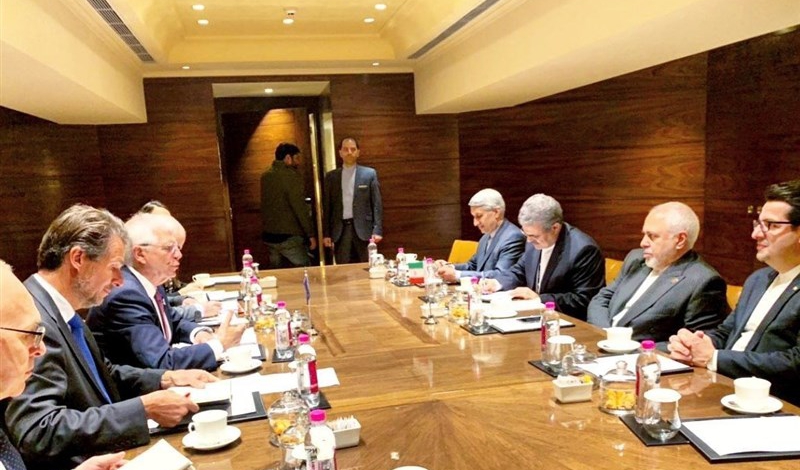 In 1st meeting with Borrell, Zarif berates EU over inaction on JCPOA