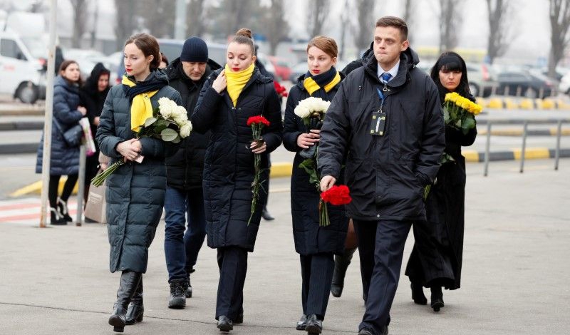 Bodies of Ukrainian victims of Iran plane crash returned home