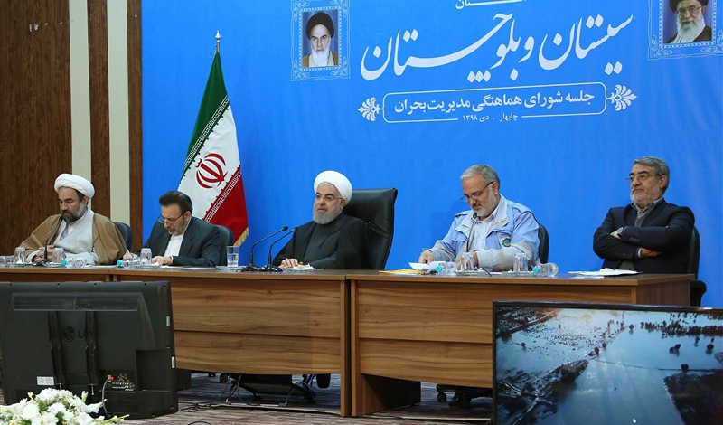 Irans President vows to use all capacities to rebuild flood-hit areas