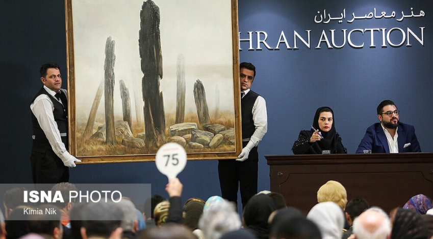 12th Tehran Auction sells artworks worth $2.4m