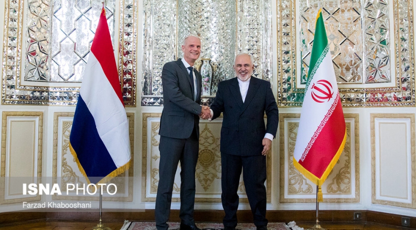 Iranian, Dutch FMs hold meeting in Tehran