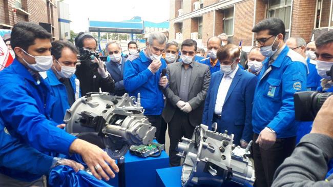 Iran unveils first domestically-produced 6-speed transmissions
