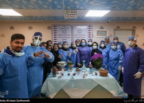 Photos: Iranian medical staff celebrates Nowruz amid fight against Coronavirus  <img src="https://cdn.theiranproject.com/images/picture_icon.png" width="16" height="16" border="0" align="top">