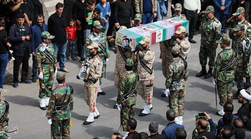 Iran holds funeral procession for 19 victims of naval exercise incident