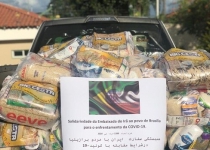 Iranian embassy displays solidarity with Brazilian people by distribution of aid packages