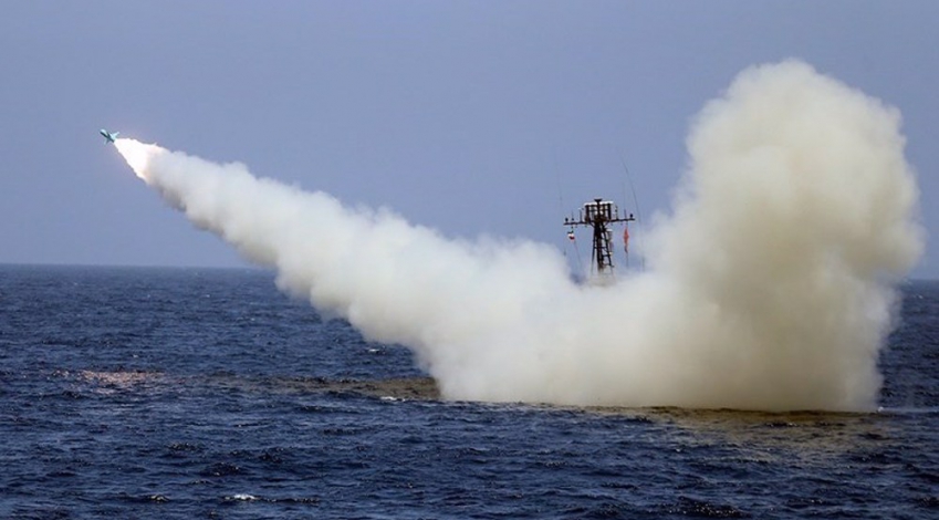 Iran Navy successfully test-fires new-generation cruise missiles during drill