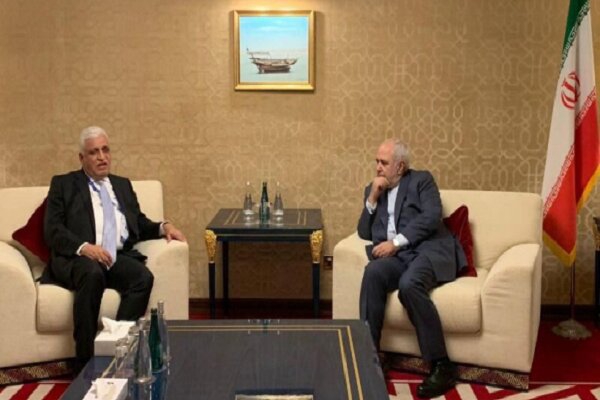 Zarif meets Hashd al-Shaabi