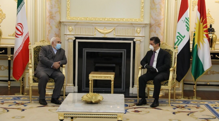 Zarif confers with Iraq