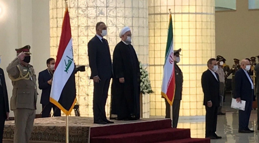 President Rouhani officially welcomes Iraqi PM in Tehran