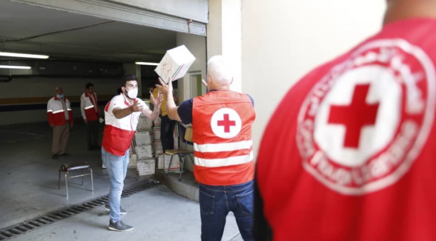 Iran Red Crescent delivers 15 tons of food to Lebanon Red Cross