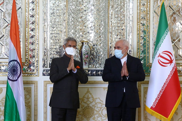Iranian, Indian FMs hold meeting in Tehran