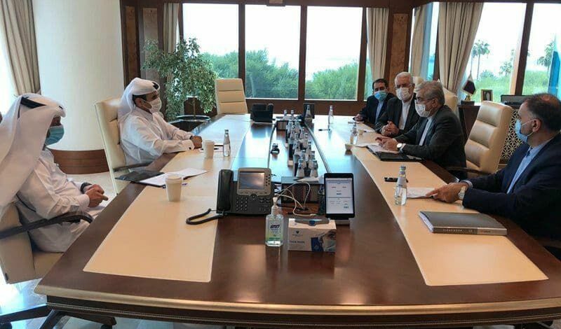 Iran, Qatar ministers review cooperation on electricity