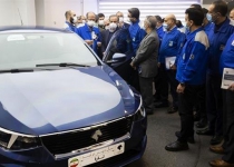 Iran unveils new home-made car amid surge in output
